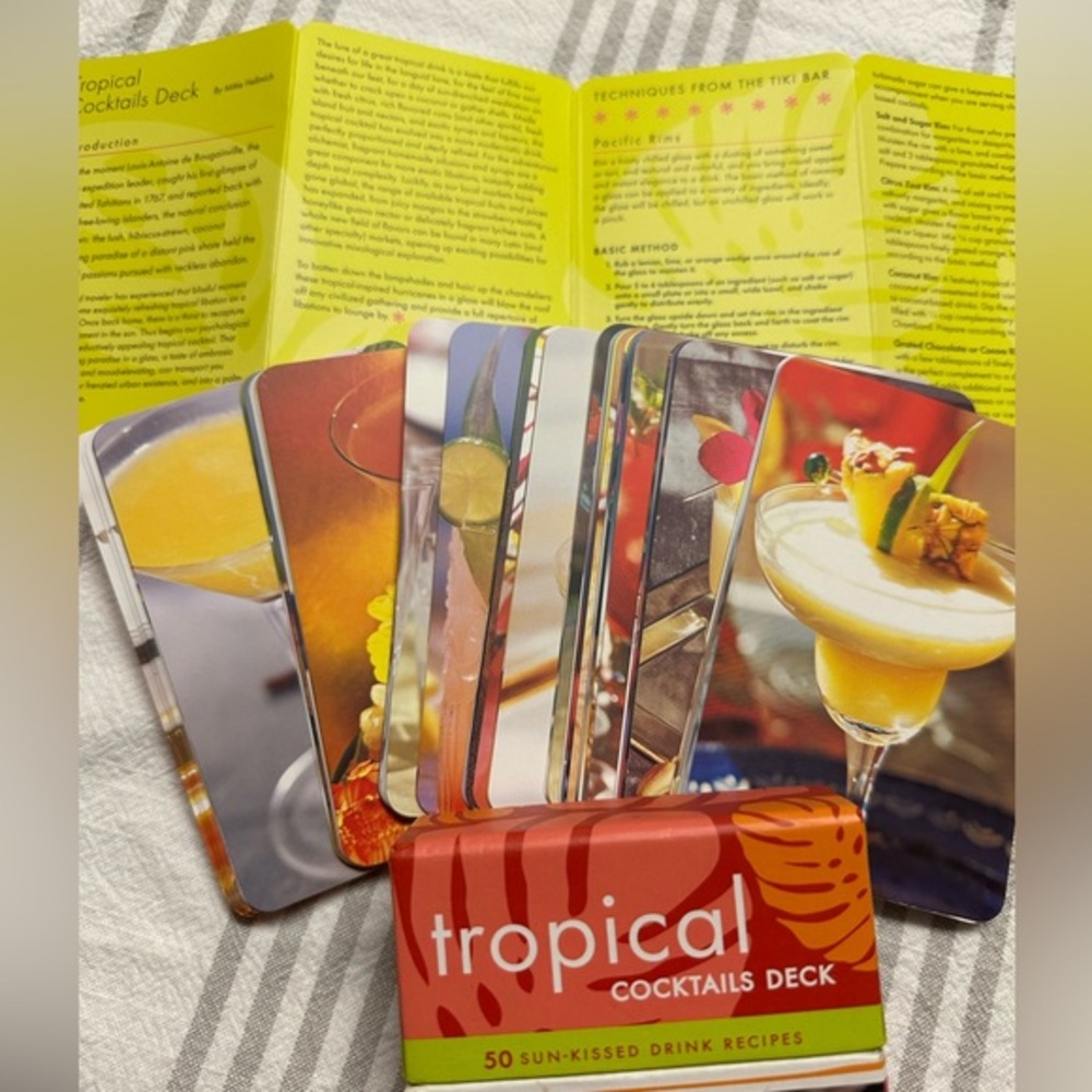 Tropical cocktail recipes